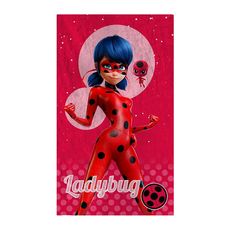 Serviette de bain Miraculous Ladybug - 70x120cm-0