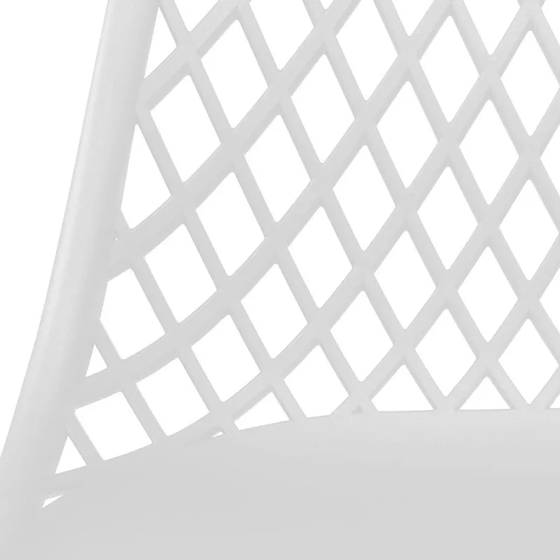 2 Chaises Malaga Blanc - 56x84x58cm - ETHNICAL LIFE-5
