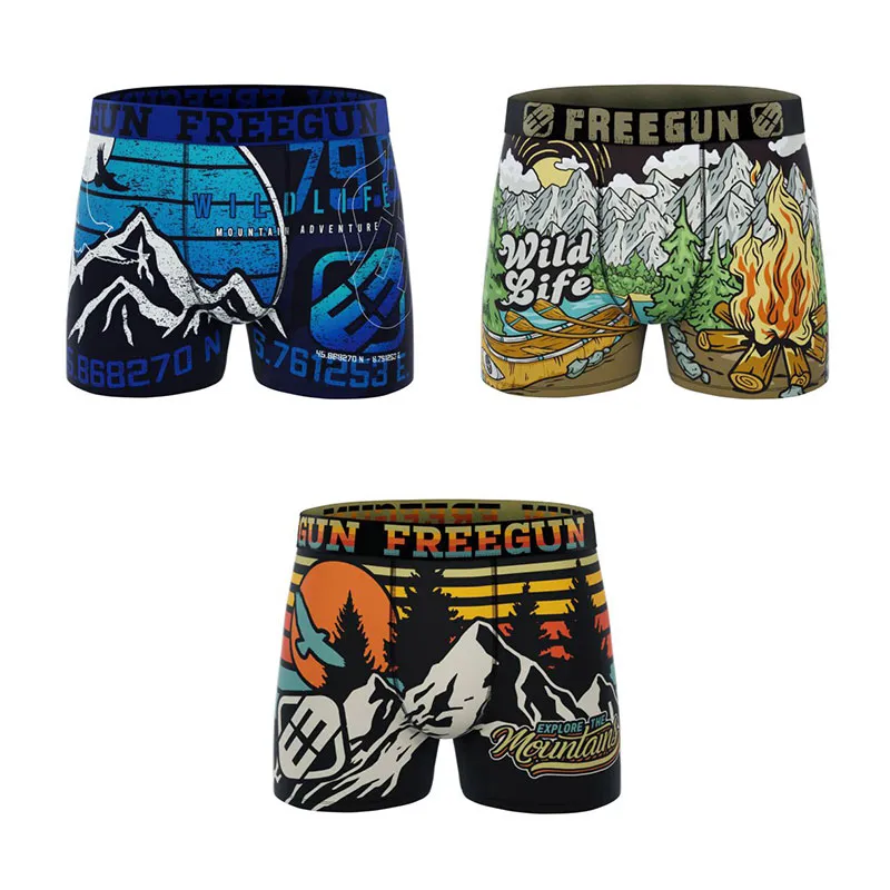 3 Boxers Garçon Outdoor - Multi.-1