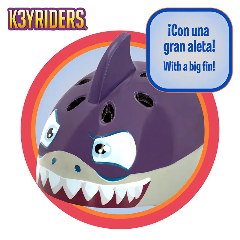 Casque enfant Requin - 36m+-4