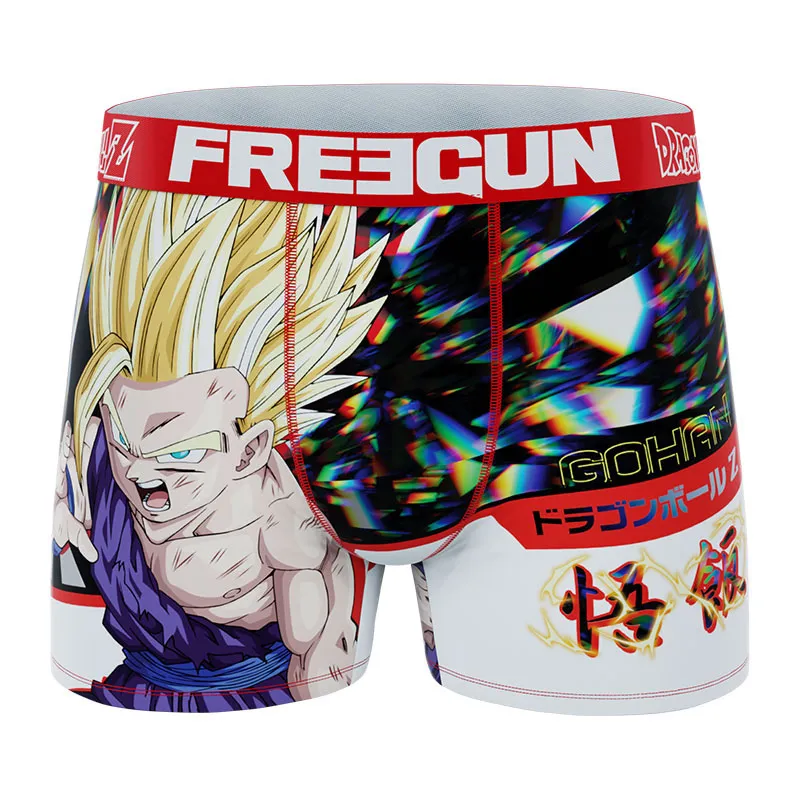6 Boxers Homme Dragon Ball Z - Vert/Rouge/Noir/Violet-5