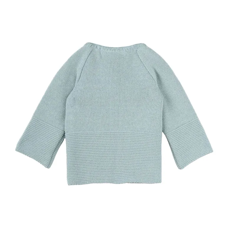 Brassière Double Maille en coton Petit Chat - Bleu danube-1