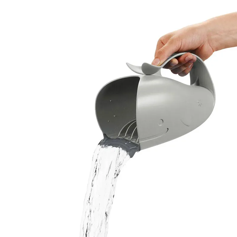 Rince tête pour le bain Moby Gris - 22cm-2