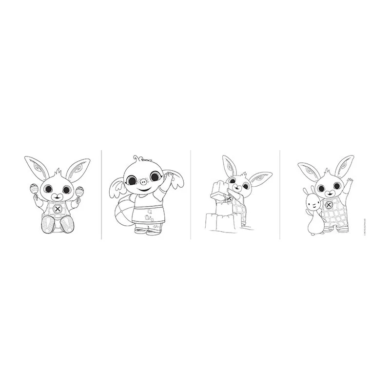 Memory & Coloriage Bing 65pcs - 36m+-2