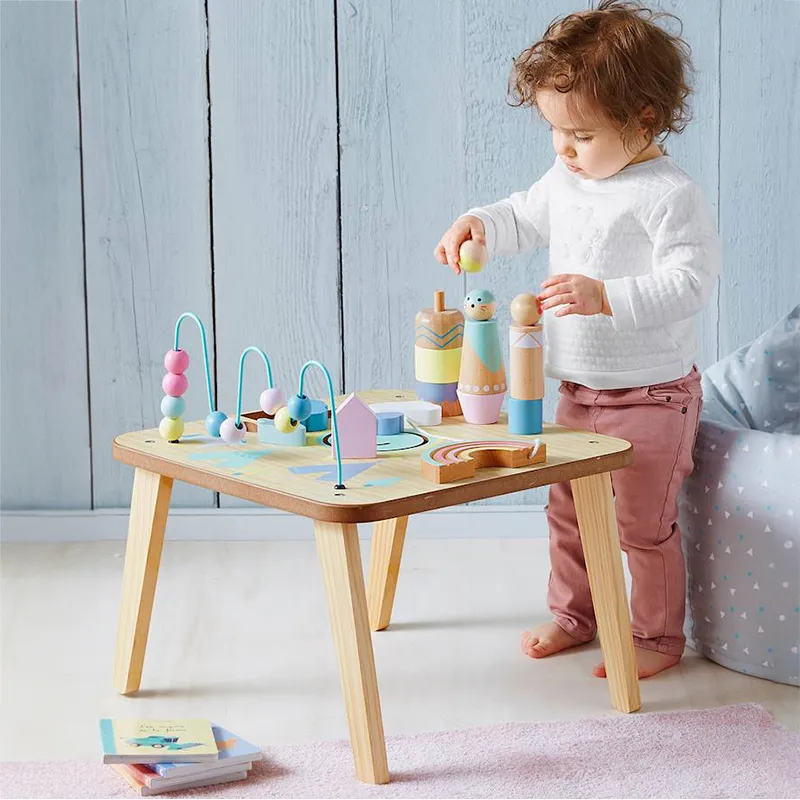 Table d'activités Bois - 10m+-0