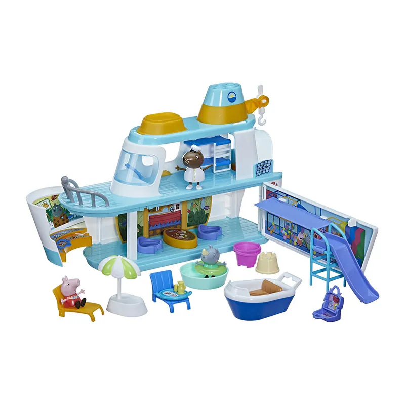 Bateau de croisière & 3 Figurines Peppa Pig - 36m+-3