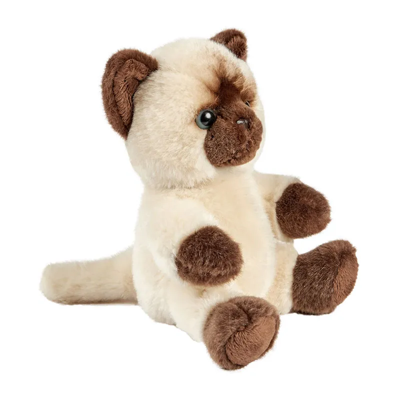 Peluche Chat Siamois Têtabizous Anima - 17cm-2