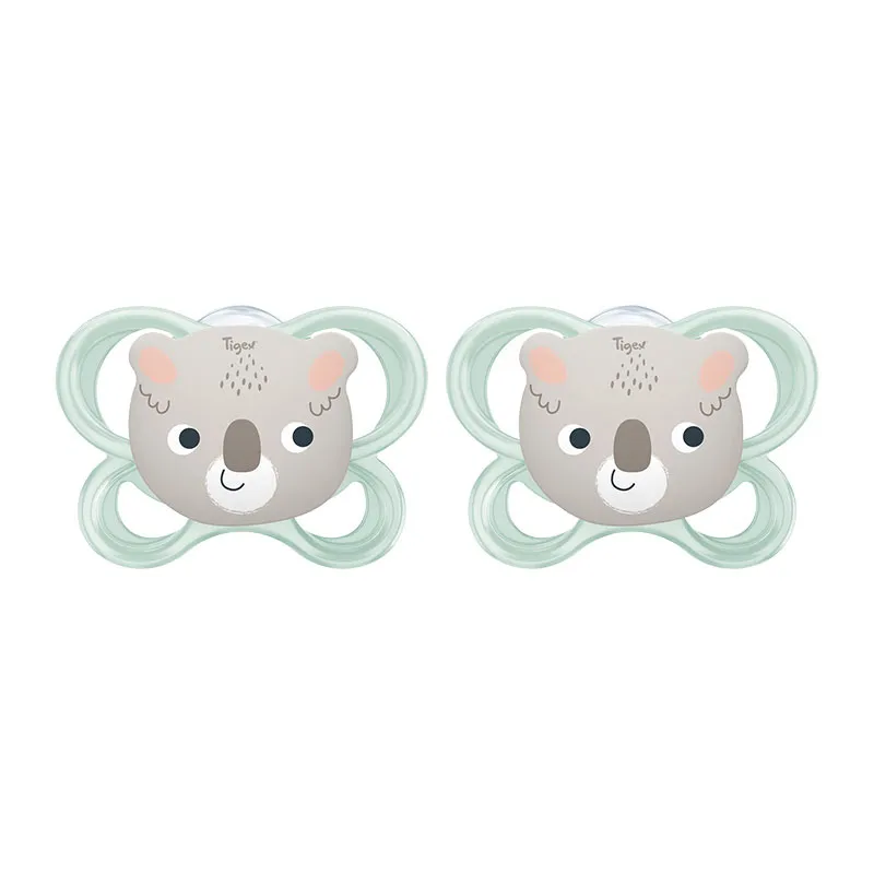2 Sucettes Silicone Soft Mini - Koala Mixte-0