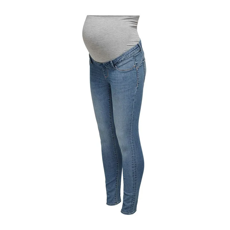 Jeans de grossesse Olmiris - Bleu clair-1