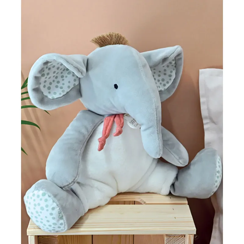 Peluche pantin Elephant Savane - 30cm-3
