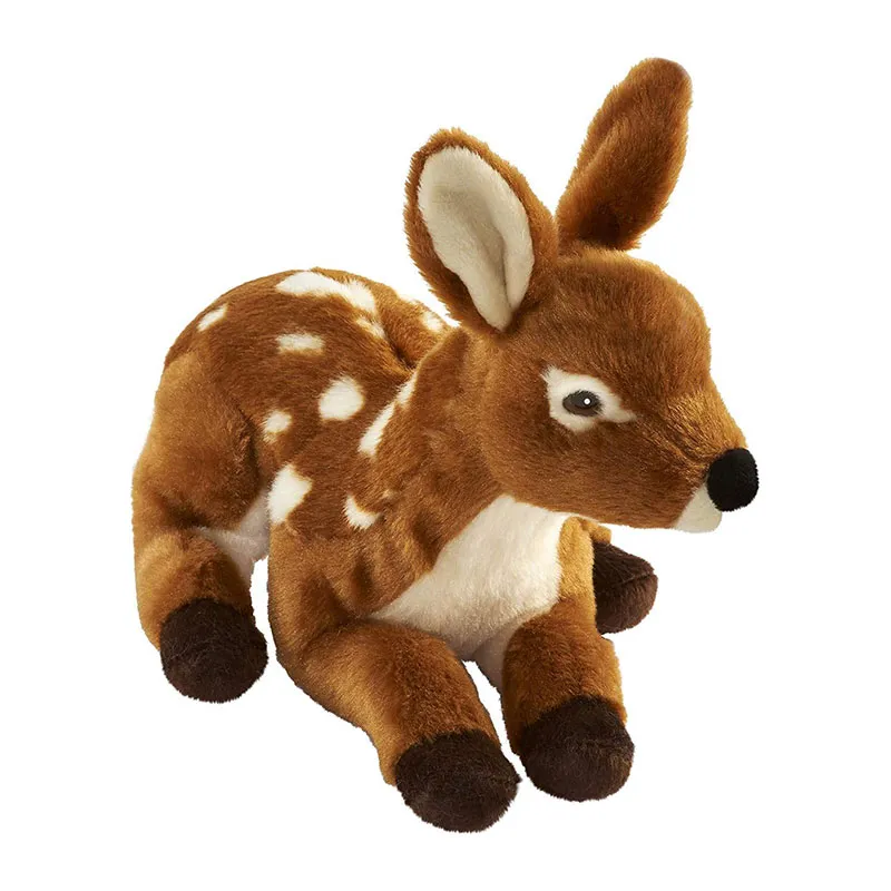 Peluche Faon couché Anima - 24cm-0