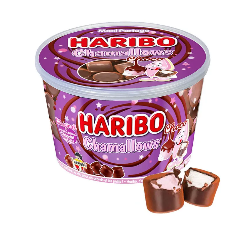Haribo Chamallow Choco tubo - 450g-0