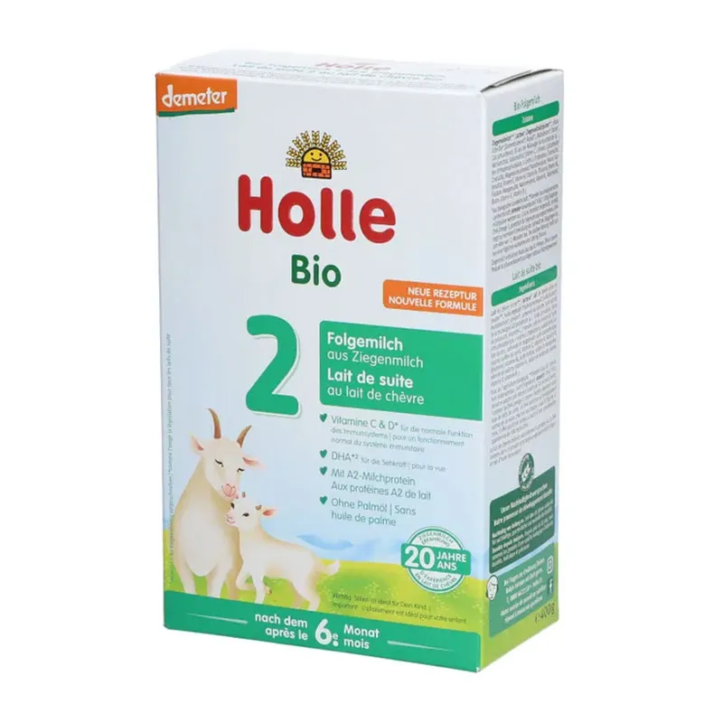 Lait de suite 2 au lait de chèvre BIO 400g - 6m+-0