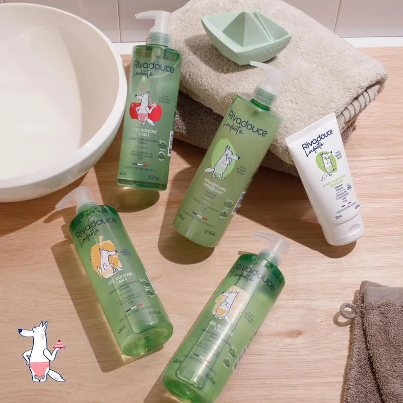 Gel douche 3en1 Loupiots Chapeau l'abricot - 400ml-3