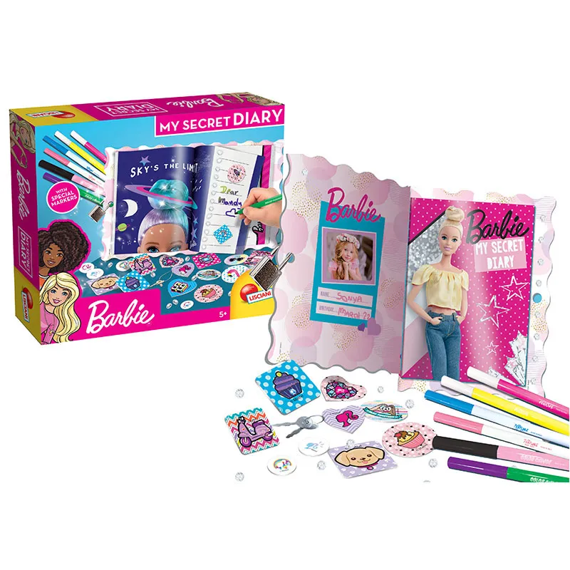 Mon journal secret Barbie 10pcs - 5+-2
