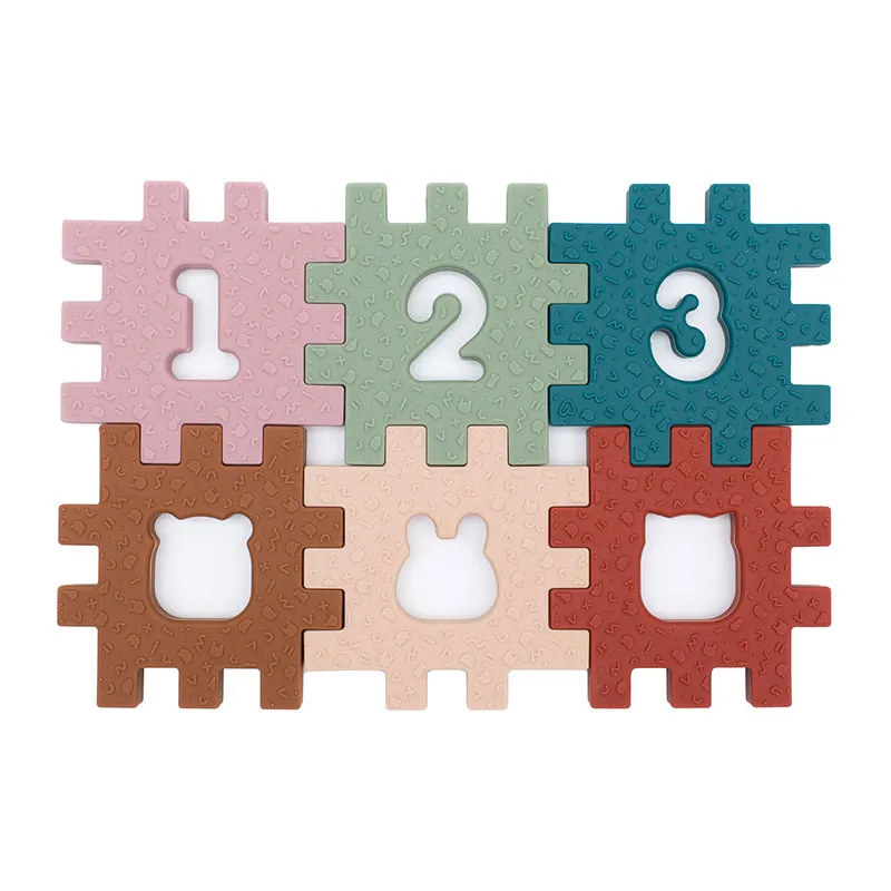 Cube/Puzzle Silicone Retro - 6m+-8