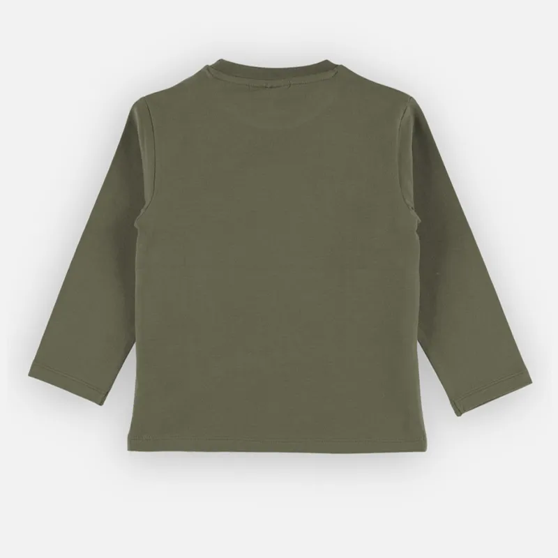 T-shirt ML Animals BIO - Vert-2