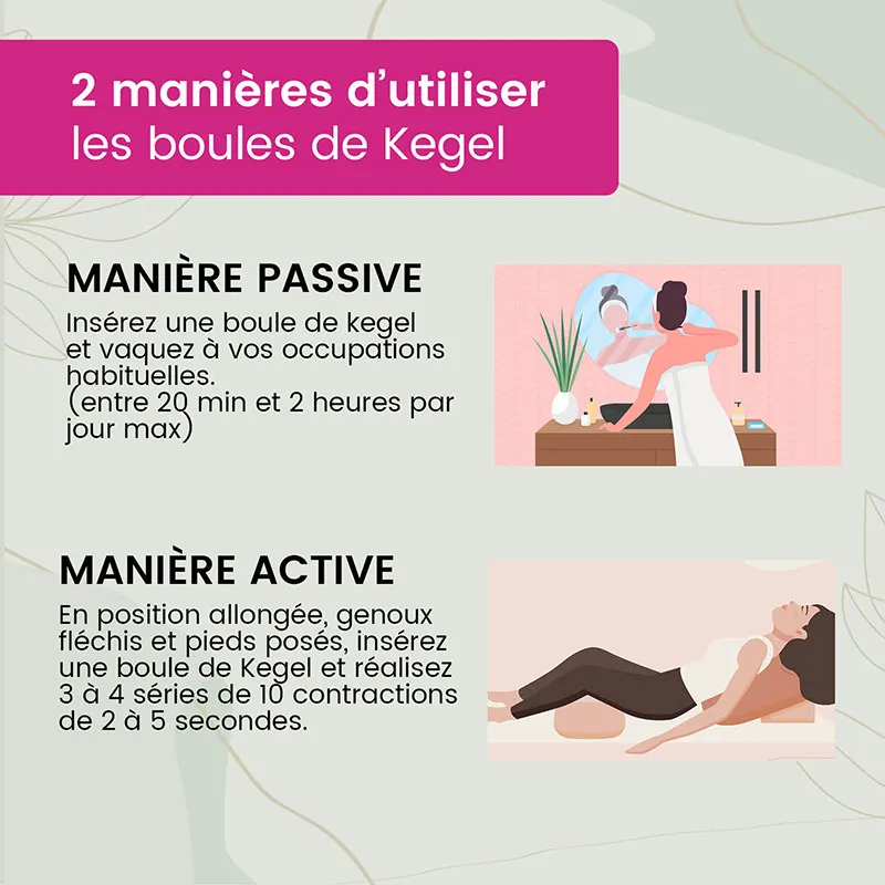 Set de 6 boules de Kegel - Kit progressif pour tonifier le périnée-4