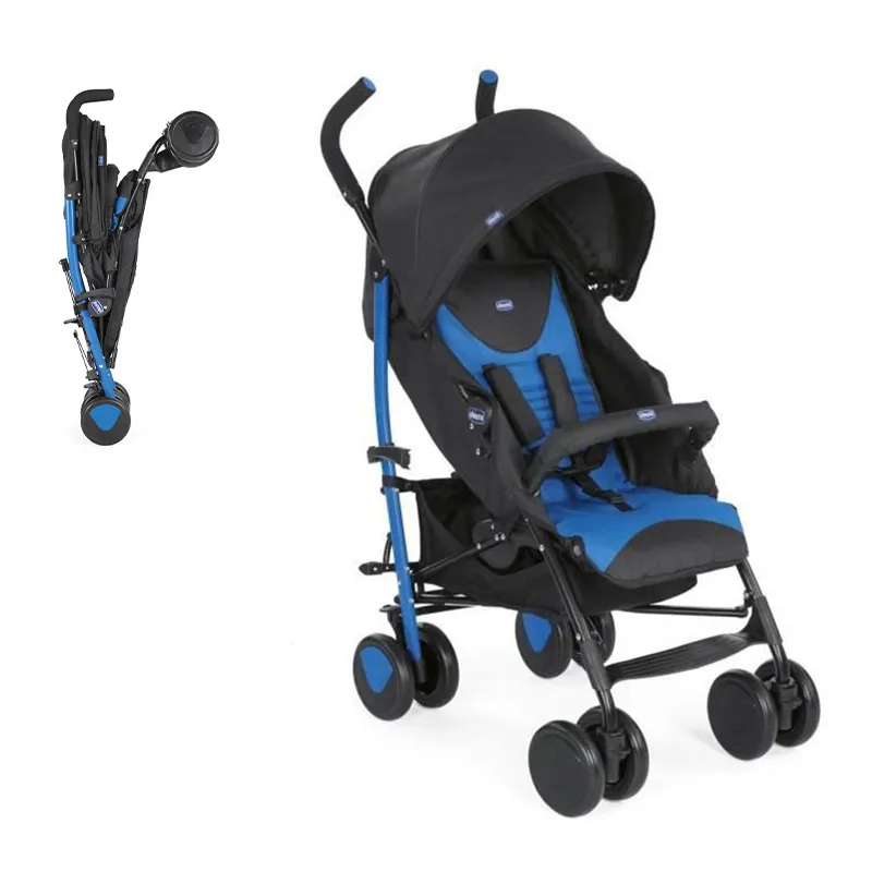 Poussette Canne Echo Bleu - 0m+-0