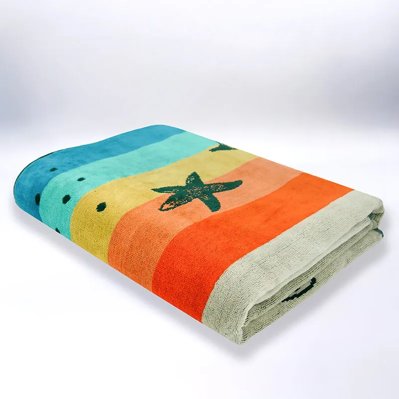 Serviette de plage XL Anafi Multicolore - 140x180cm-1