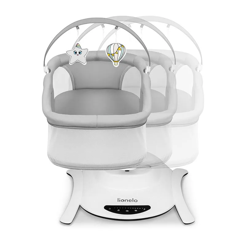 Set Balancelle électrique + couffin Bella Grey Concrete - 0m+-8