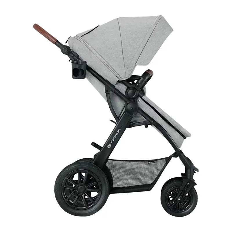 Poussette 3en1 Xmoov Mink Pro Gris clair - 0m+-4