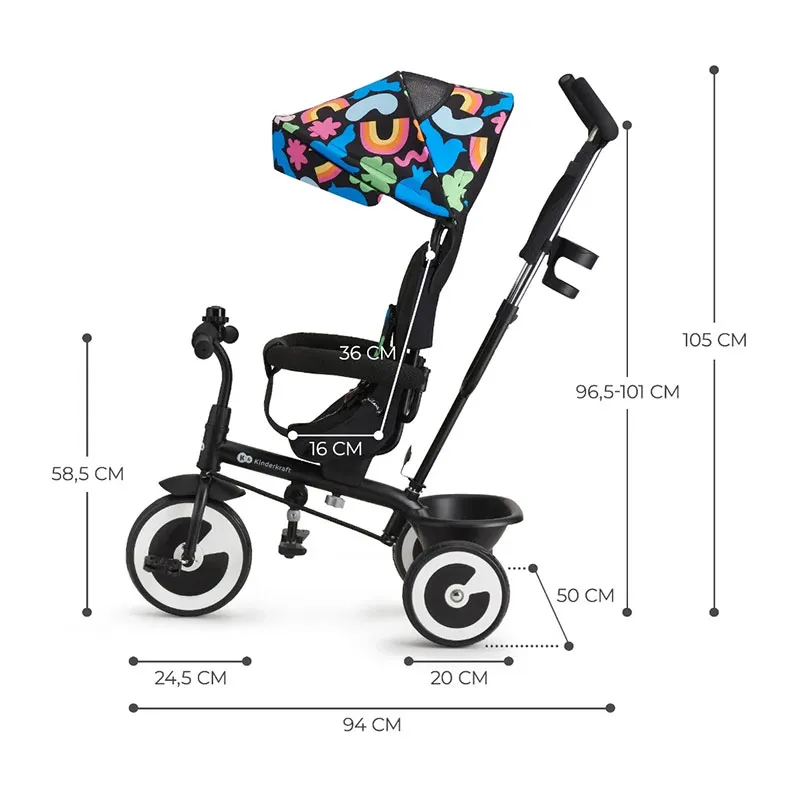 Tricycle Aston Happy Shapes - 9m+-7