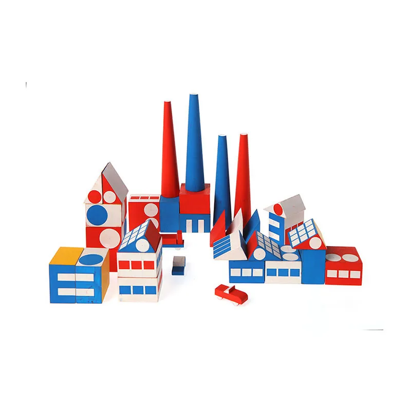Cubes Factory Town Ladislav Sutnar 33pcs - 24m+-4