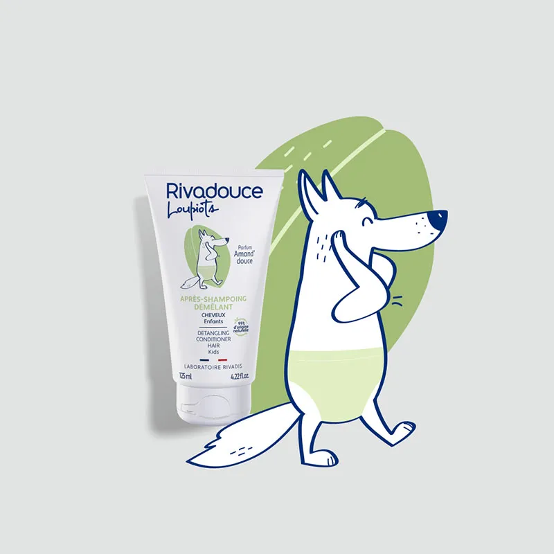 2 Après-shampoing démêlant Loupiots Amand'douce - 2x125ml-5