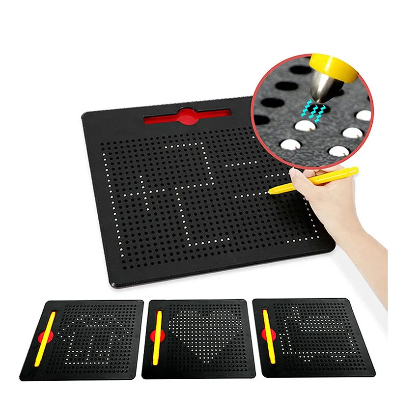 Planche à dessin perles magnétiques 112pcs - 36m+-1