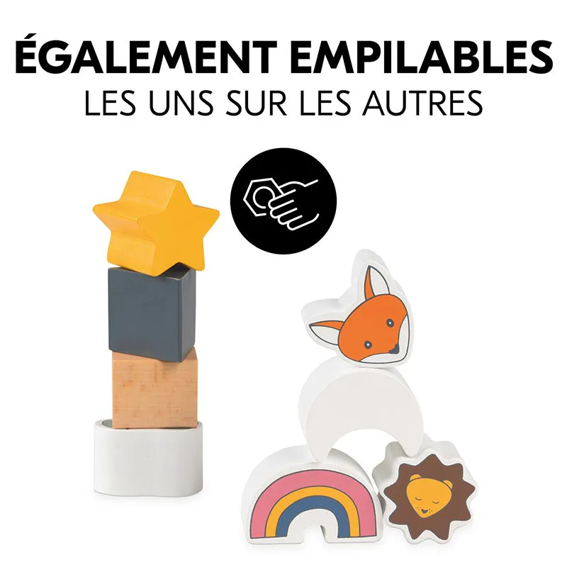 Maison Puzzle à encastrer Bois - 12m+-5