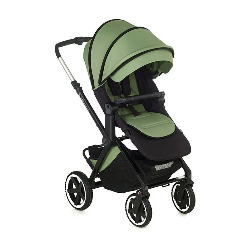Trio Poussette Crosslight Pro + Nacelle Micro Pro 2 + Cosy Koos Algae - 0m+-1