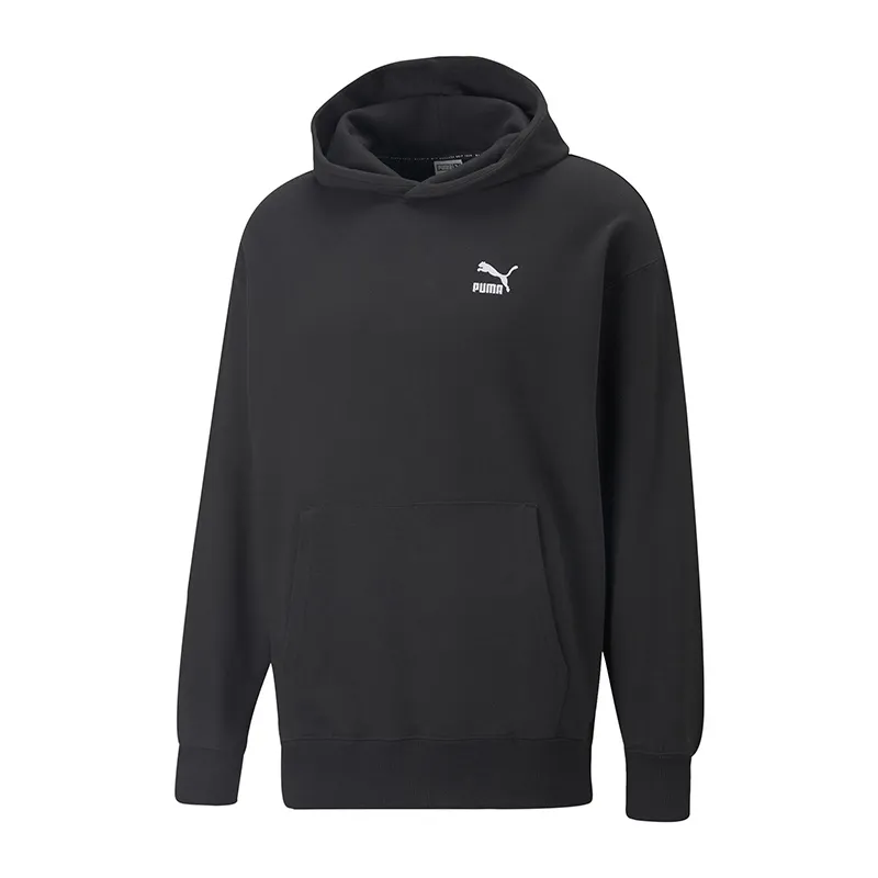 Sweat à capuche Homme Classics Relaxed Puma - Noir-0