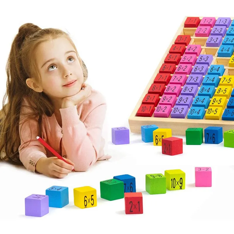 Atelier Multiplications Montessori Bois - 36m+-2