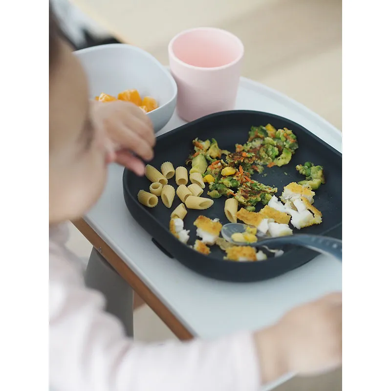 Coffret repas 3pcs Silicone Night Blue - 6m+-6
