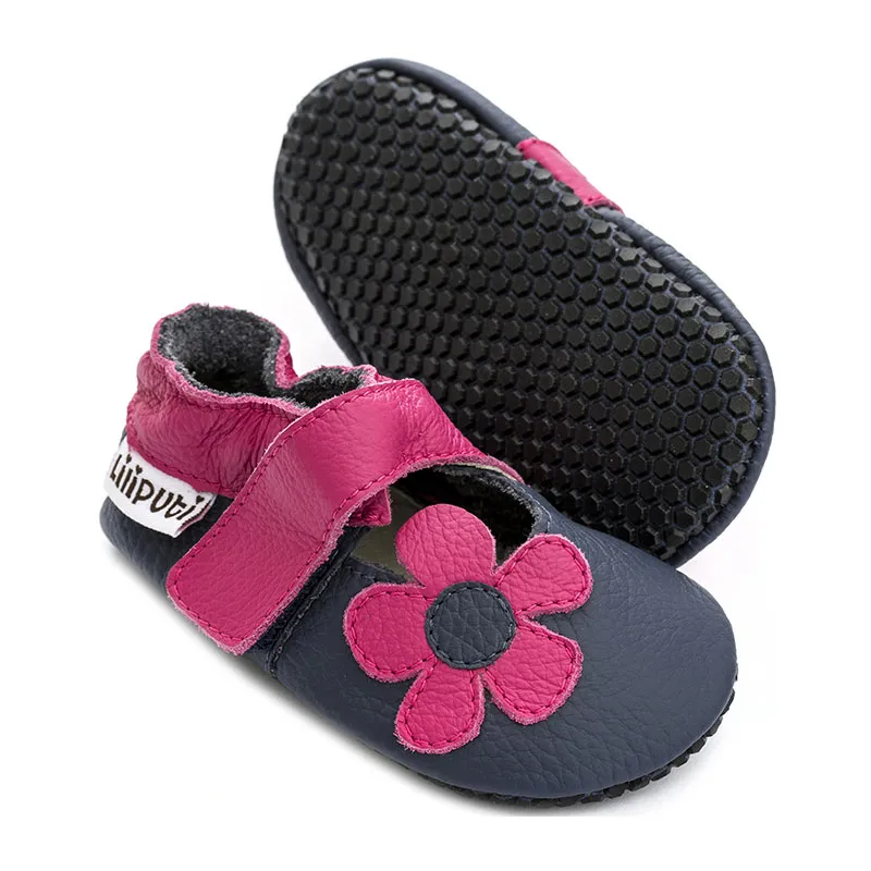 Sandales barefoot  Hawaii - Bleu/Rose-0
