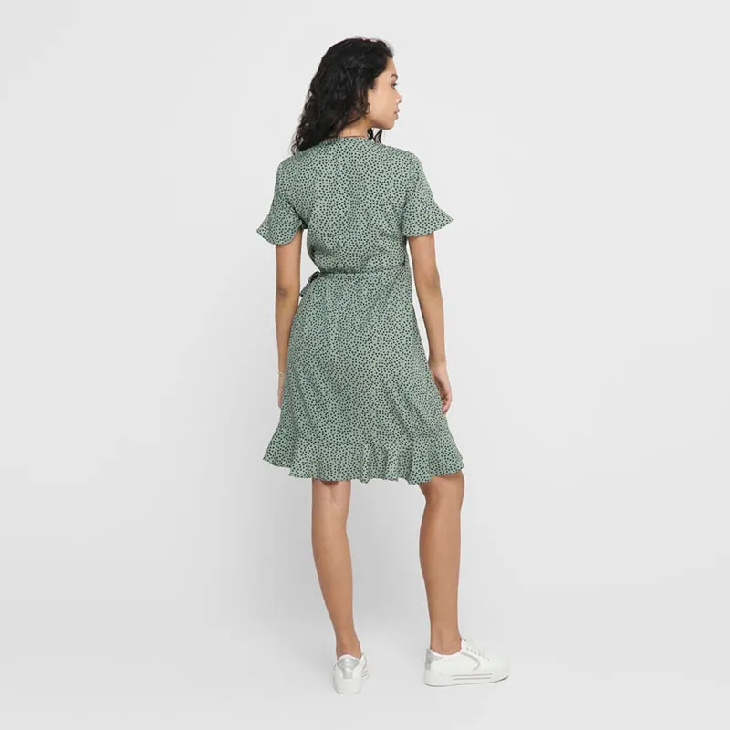 Robe courte Olivia - Chinois Green-5