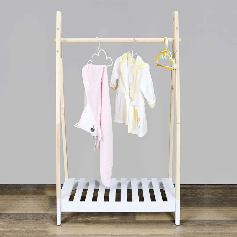 Portant à vêtement Enfant Sully - 70x40x115cm-0