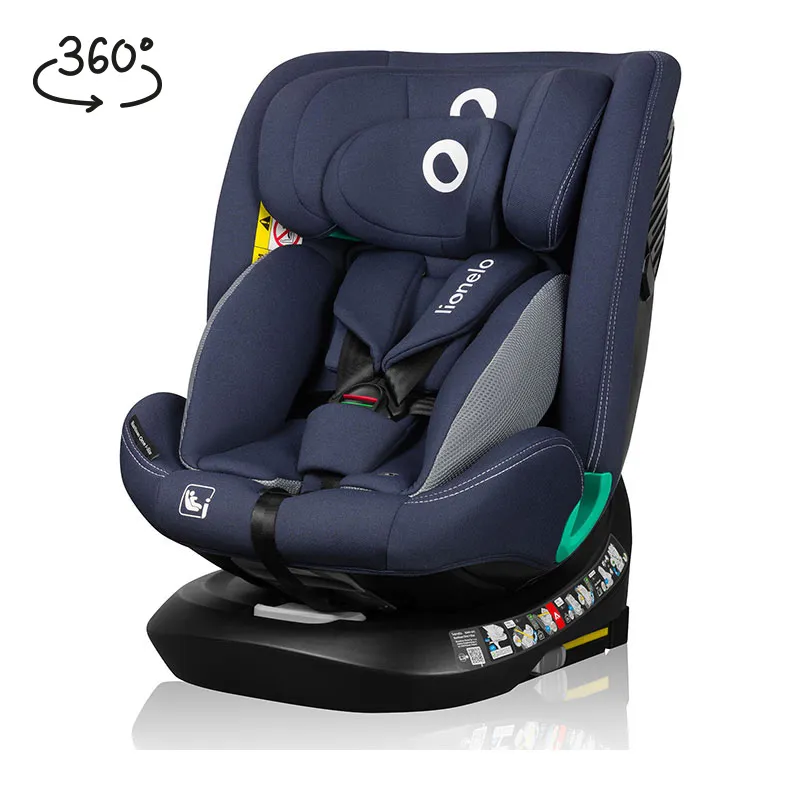 Siège-auto 360° I-Size/Isofix Bastiaan One 40-150cm - Blue Navy-0