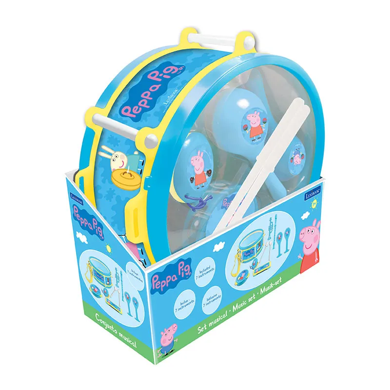 Set musical Peppa Pig 7pcs - 36m+-5