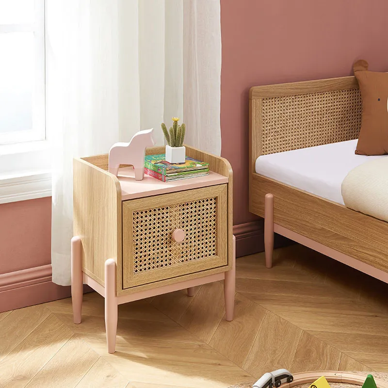 Table de chevet Pablo Rose - 40x30x51,5cm-5