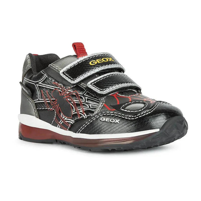 Sneakers lumineuses Todo Spiderman - Noir/Marron-0