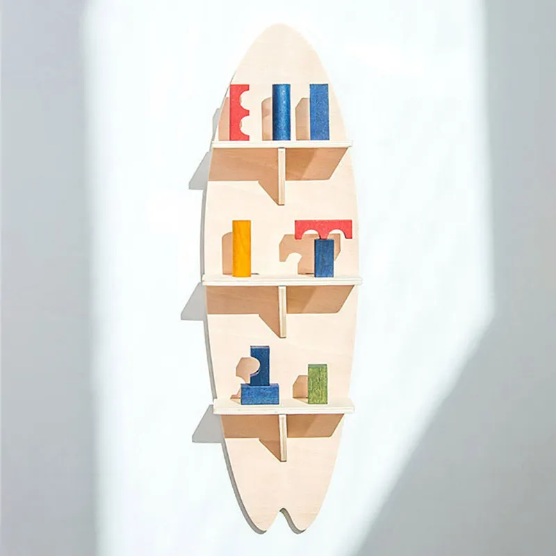 Étagère planche de surf - 79x12x24cm-0
