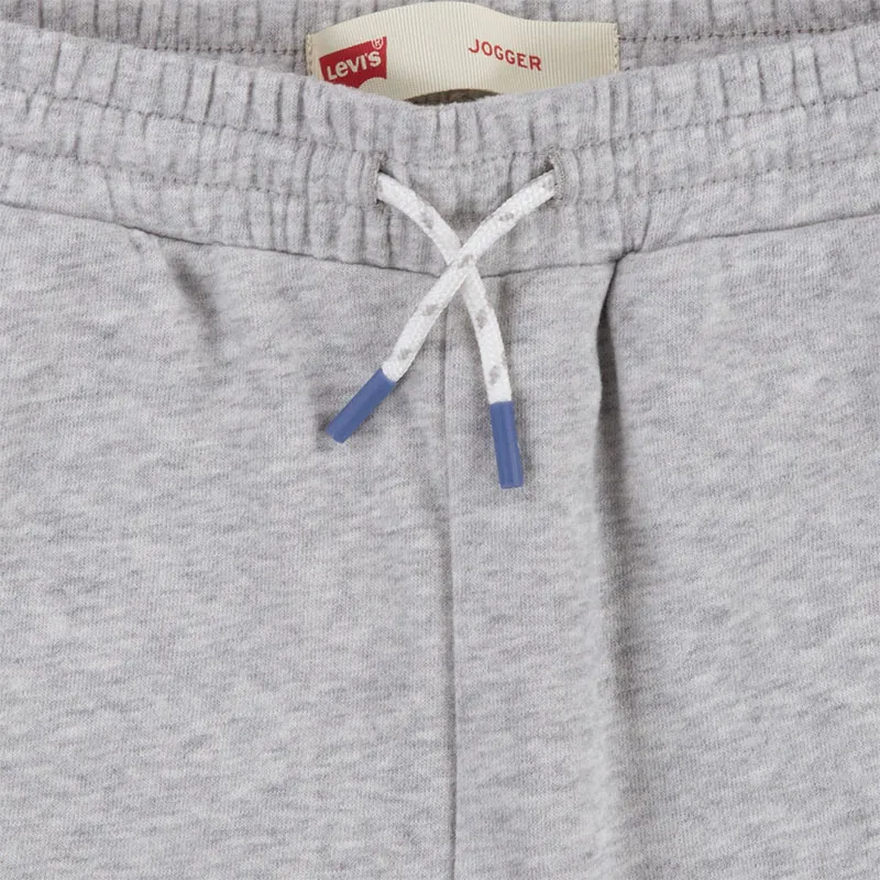 Jogging Color Block - Gris chiné-2