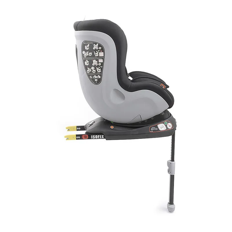 Siège-auto ISOFIX Rückko Gr.0+/1 - Noir-5