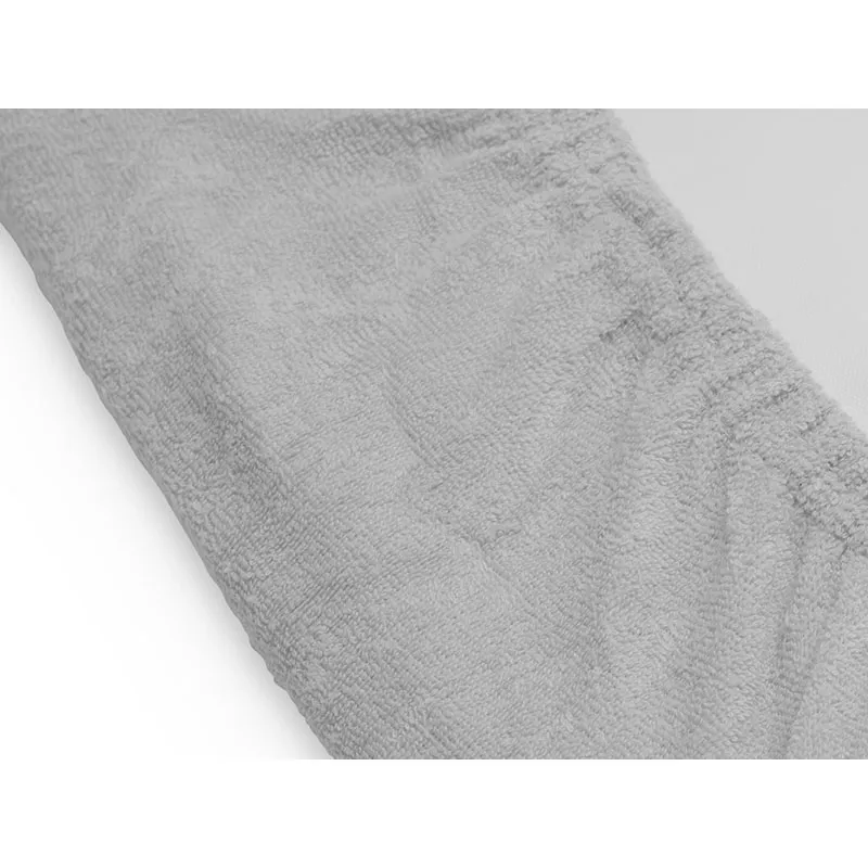 Drap-H. éponge Soft Gris - 40/50x80/90cm-3