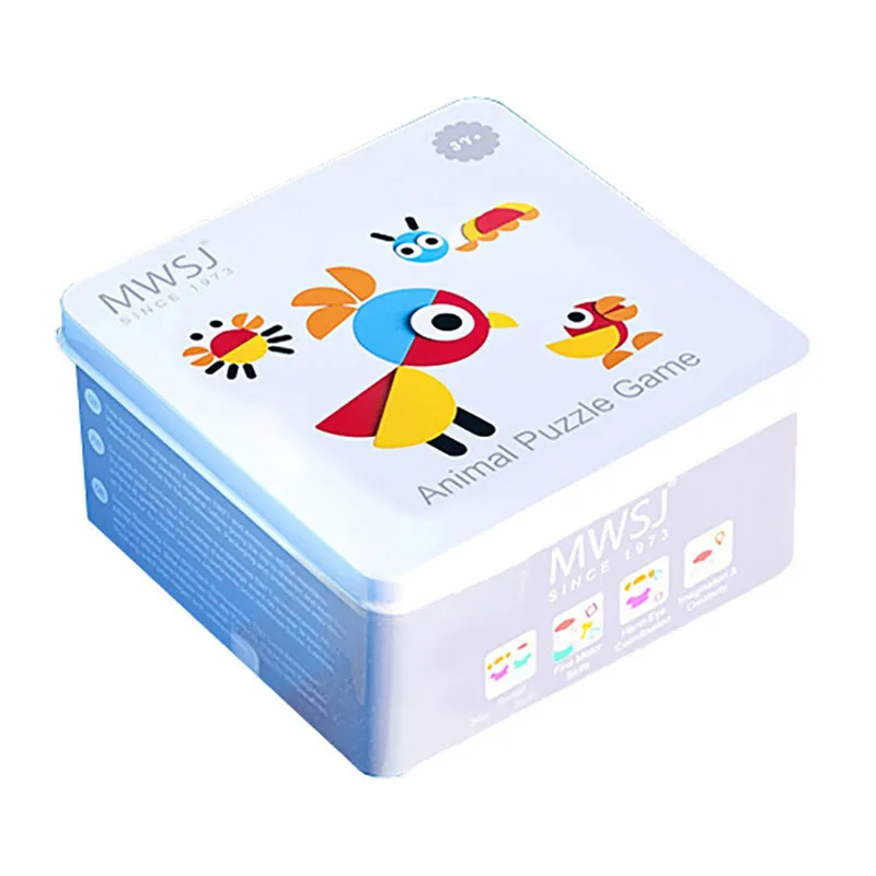 Puzzle Tangram Animaux - 36m+-3