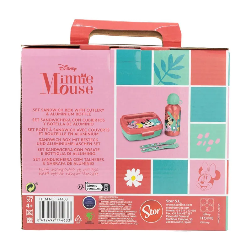 Set repas pour l'école Minnie More - 4pcs-2