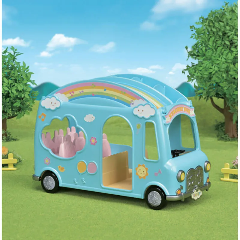Bus arc-en-ciel - 6pcs-8