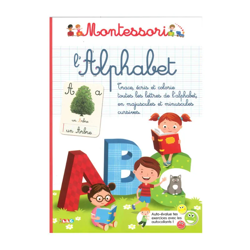 4 Livres Lettres/Alphabet/Majuscules - 3+-3